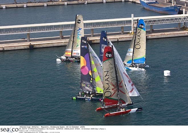 iShares Cup Almería. Day 1, Race 1 - iShares Cup ©ThMartinez/Sea&Co / OC Events  © ThMartinez / Sea & Co - Copyright http://www.thmartinez.com